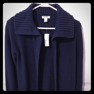 NWT Navy blue cardigan